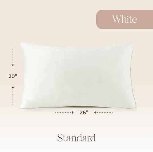 Organic Cotton Pillow Protector, Standard Size, 2 Pack