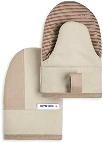 KitchenAid Albany Kitchen Towel and Oven Mitt Set (4-Pack)