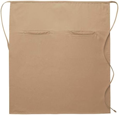 DayStar Apparel 120-2I Double Inset Pocket Full Bistro Apron