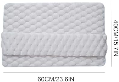 Thick Memory Foam Bath Rugs for Back of Foot, Soft Absorbent Mat