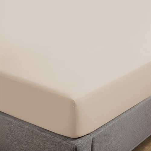 Feather & Stitch 1 Piece Fitted Sheet King Size 500 TC-1 Piece 100%