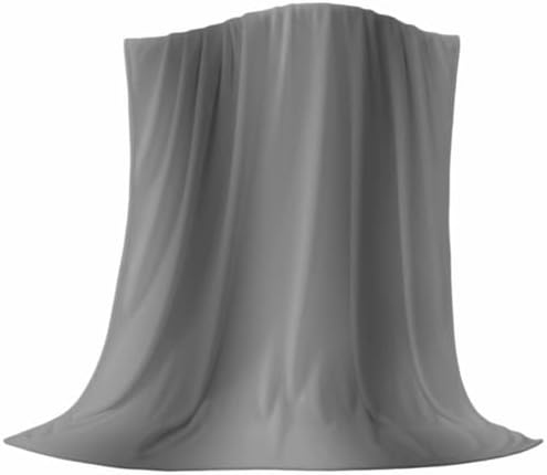 Throw Blanket Gray Gradient Texture Soft Cozy Flannel Fleece Blanket