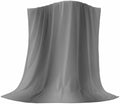 Throw Blanket Gray Gradient Texture Soft Cozy Flannel Fleece Blanket
