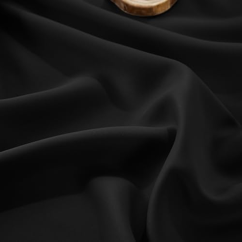 RYB HOME Total Blackout Curtain with 120 inches Wide for Bedroom