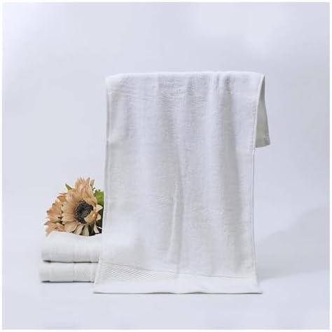 2/4/6pcs Cotton White Face Towels Set Soft Feel Hotel Towel for Adults