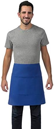DayStar Apparel 113 Three Pocket Half Bistro Apron