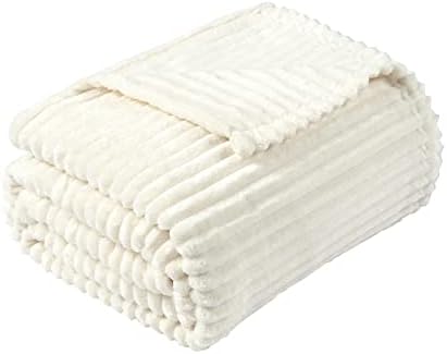 Vessia Flannel Fleece Throw Blanket for Couch,Sofa,Bed(50x70inch)