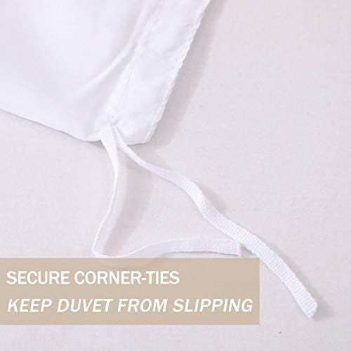 100% Supima Cotton Duvet Cover, 1 Pieces 500-TC Luxury Soft Bedding