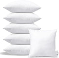 OTOSTAR Pack of 6 Throw Pillow Inserts, 20 x 20 Square Cushion Inner