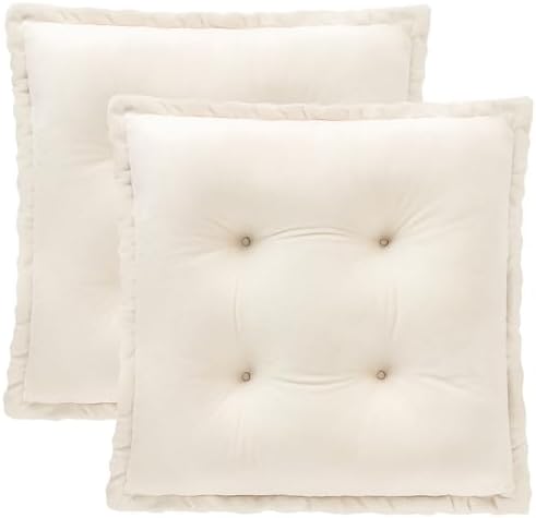 1 MIDDLE ONE Chair Pads Cushions for Dining Chairs, Square Seat