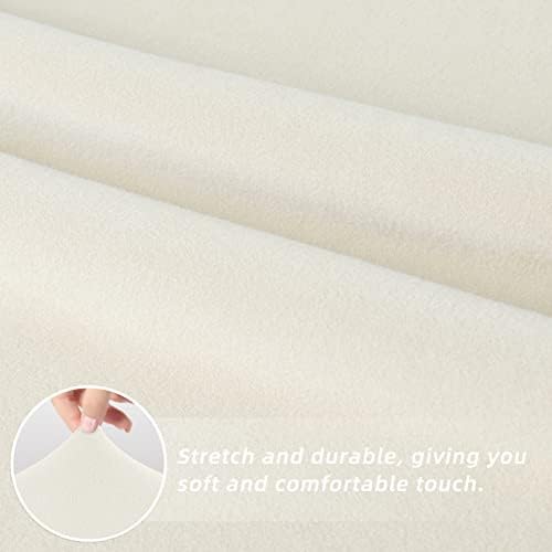 Easy-Going Stretch Dining Room Chair Slipcovers Set of 4, Ivory