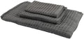 Waffle Weave Bath Towel Set 100% Cotton, Soft and Absorbent Quick Dry
