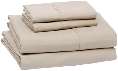 Amazon Basics Lightweight Super Soft Easy Care Wrinkle Free Breathable