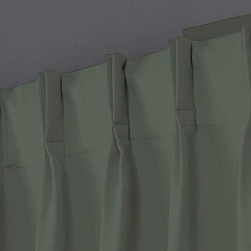 LITTLE BIRD 100% Polyester Fabric Double Pinch Pleat Blackout Window