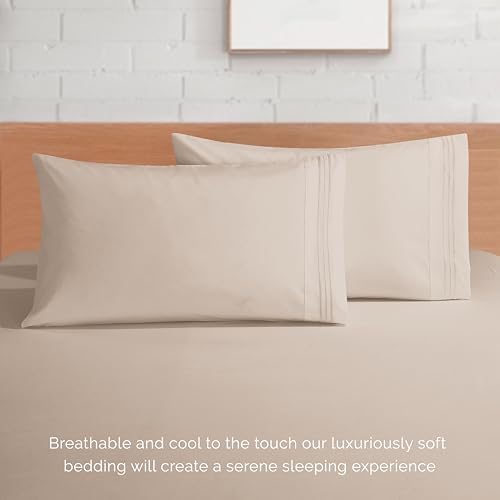 Elegant Comfort 4-Piece Bed Sheet Set - Luxury Bedding 1500 Premium