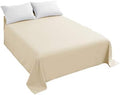 Sfoothome Top Sheet Only - Queen Size Extra Soft Brushed Microfiber
