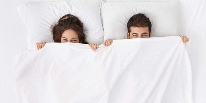 (1 Duvet Cover & 4 Pillowcases) 5 Pcs Plain Duvet Cover Set Zipper