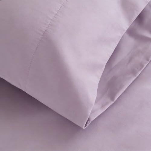 King Percale Bed Sheets, 200 Thread Count Cotton Polyester Blend Sheet