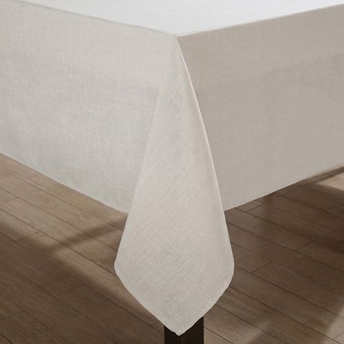 Laura Ashley Harper Tablecloth, 60" x 102", Ivory