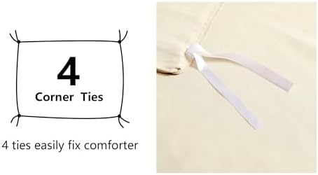 Amazon Basics Lightweight Microfiber 3-Piece Duvet Cover Set with