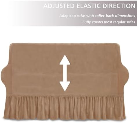 NICEEC Coffee Couch Covers for Sofa Cover Universal Slipcovers with