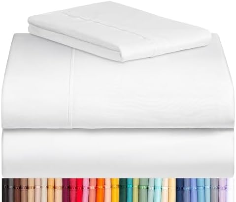 Twin XL Sheets Set, Cooling & Soft Deep Pocket Bed Sheets, 3PC