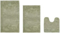 Tufted Super Soft Plush Multi-Piece 100% Cotton Bathroom Rugs Sets