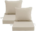 24x24 Inch Outdoor Chair Cushions Set of 2, Patio Furniture Cushions