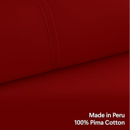 Peru Pima 285 Thread Count Percal California King Sheet Set - 100%
