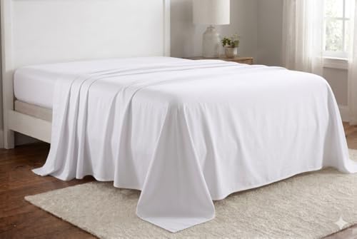 Flat Sheet Only (Oversized) 340 Thread Count Soft Cotton Sateen Bed