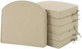 Outdoor Chair Cushions, Fade-Resistant & Water-Resistant, D Shaped