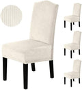 H.VERSAILTEX Velvet Dining Chair Covers Stretch Chair Covers for