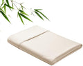 Bamboo Viscose Flat Sheets Only, 400 Thread Count Sateen Weave Queen