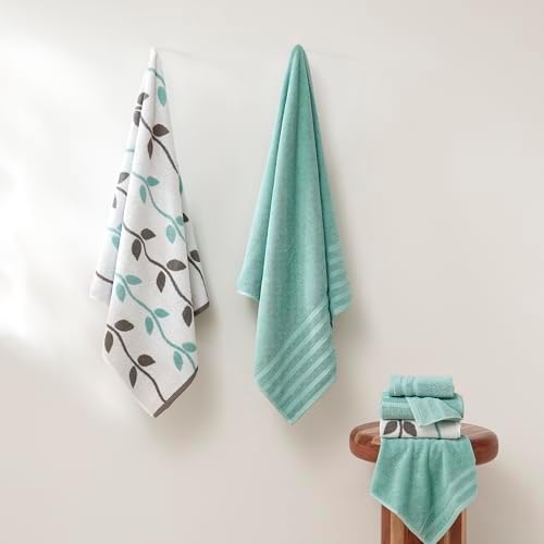 Modern Threads 6 Piece Bath Towel Set – BathroomSet with 2 Bath