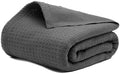 100% Cotton Waffle Weave Blanket for Hot Sleepers, King 106" x 92"