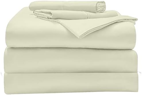 Split King Sheets Sets for Adjustable Bed, 1000-Thread-Count 100%