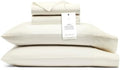 BOLL & BRANCH Signature Hemmed Sheet Set, Split King, Cream