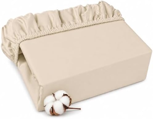 Queen Fitted Sheet Only (60" x 80") - Extra Deep Pocket Fits 26"-28"