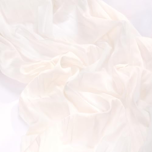 Ivory Cheesecloth Table Runner Farmhouse Fall Table Runner 10ft