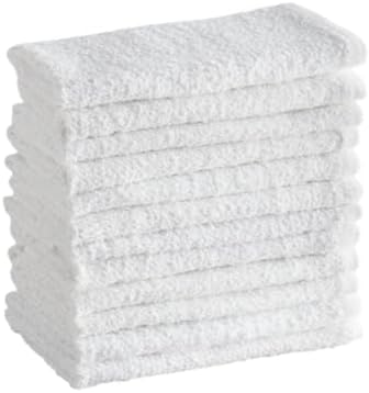 Soro Essentials- 16" x 19" Ribbed Terry Bar & Counter Mop Set of 12