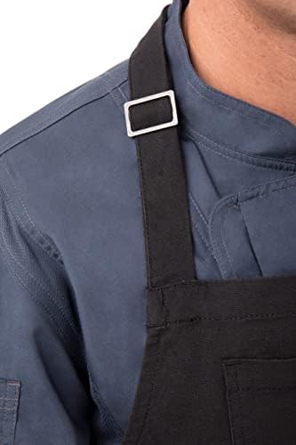 Chef Works Unisex Rockford Chefs Bib Apron