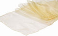 VDS Pack of 10 Organza Table Runners Centerpiece Cloth Linen for