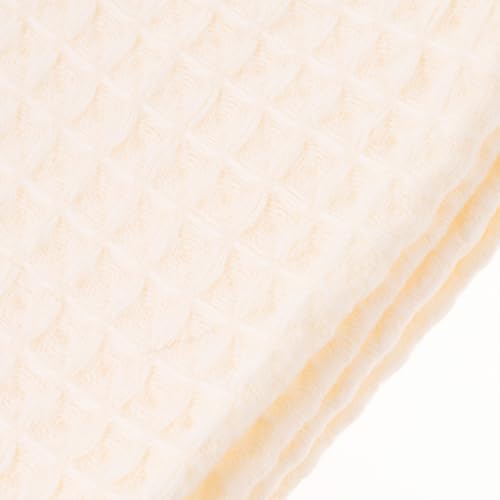 6pcs Cotton Waffle Weave Kitchen Towels, Beige Quick Drying Washcloths