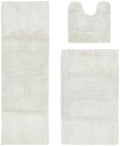 Tufted Super Soft Plush Multi-Piece 100% Cotton Bathroom Rugs Sets