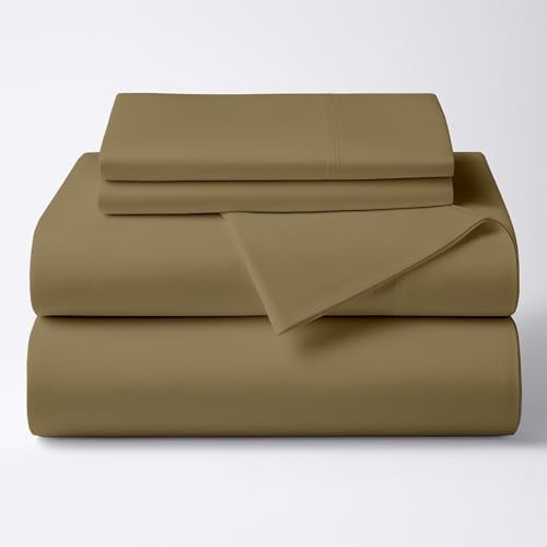 ARlinen 4 PC RV Bunk Sheet Set 48 x 75, Fits RV Mattress 10-Inch Deep