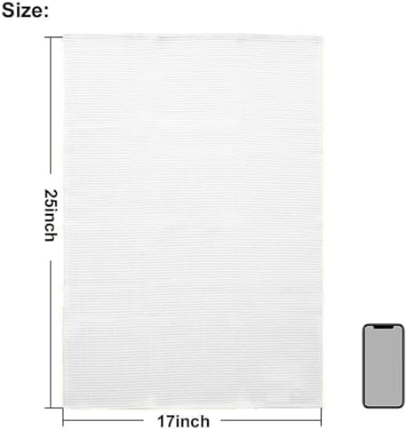 QUILTINA Dish Towels Set, 100% Cotton Waffle Weave Kitchen Towels