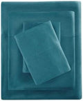 Intelligent Design Cotton Blend Jersey Knit Sheet Set King Size, Teal