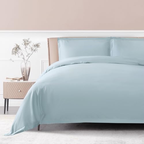 Long-Staple Cotton Duvet Cover Set - Queen Size