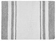 Madison Park Shower Curtain & Bath Rug Set – Grey Waffle Weave 70x70