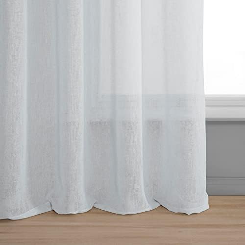 HPD Half Price Drapes Grommet Sheer Curtains for Living Room Solid